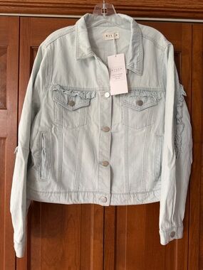 Risen Ice Blue Denim Jacket - Women's